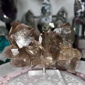 Golden Rutile with Smokey Quartz ⚜️🤍⚜️ RSQ3